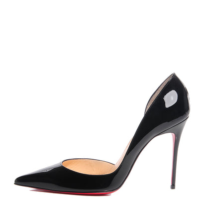 Christian Louboutin Patent Iriza 100 Pumps 40.5 Black 1 of 7