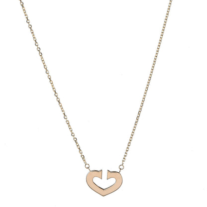 Cartier 18K Yellow Gold Medium Hearts and Symbols Necklace 1 of 7