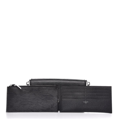 Louis Vuitton Epi Pochette Felicie Black 8 of 9