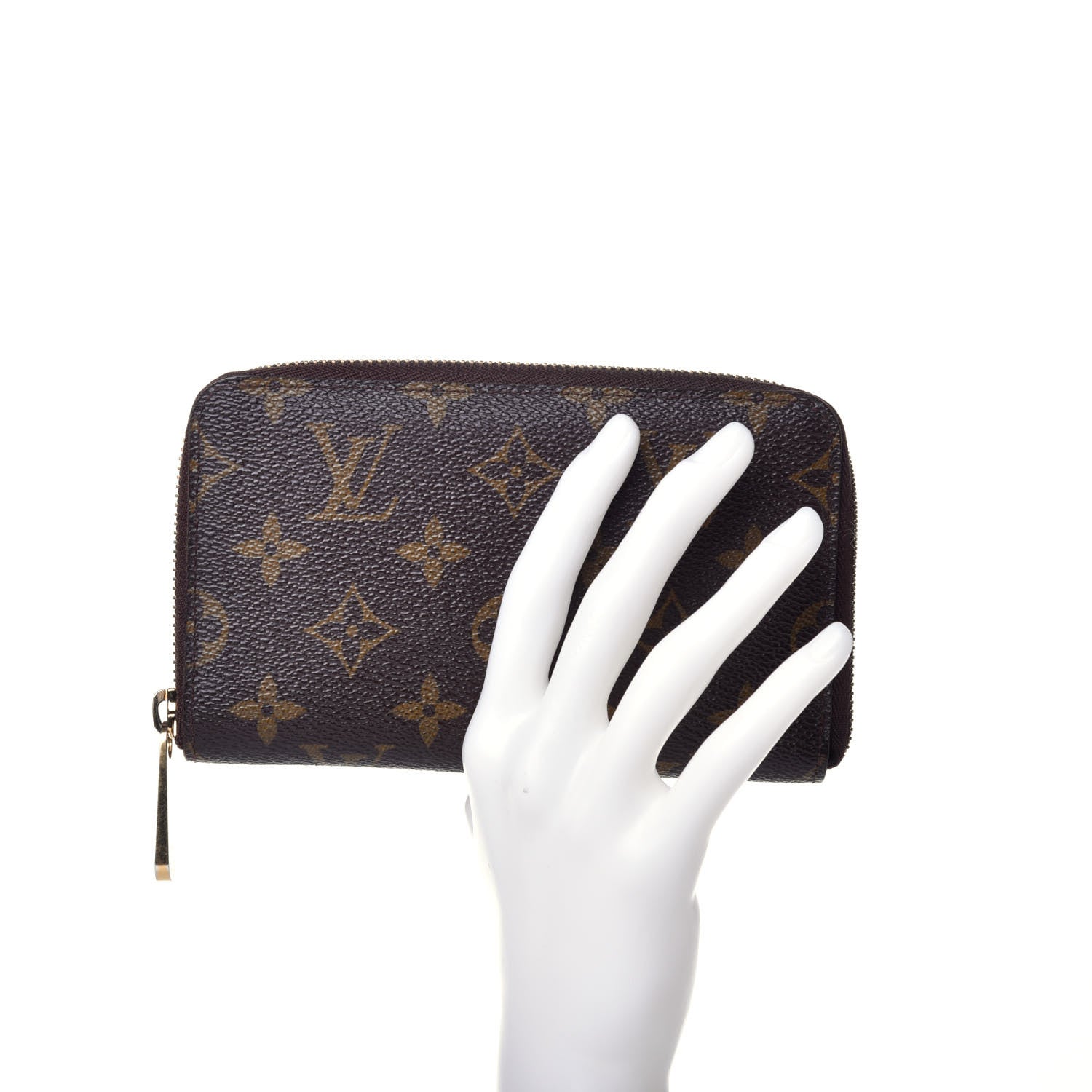 Louis Vuitton Monogram Zippy Compact Wallet 2 of 9