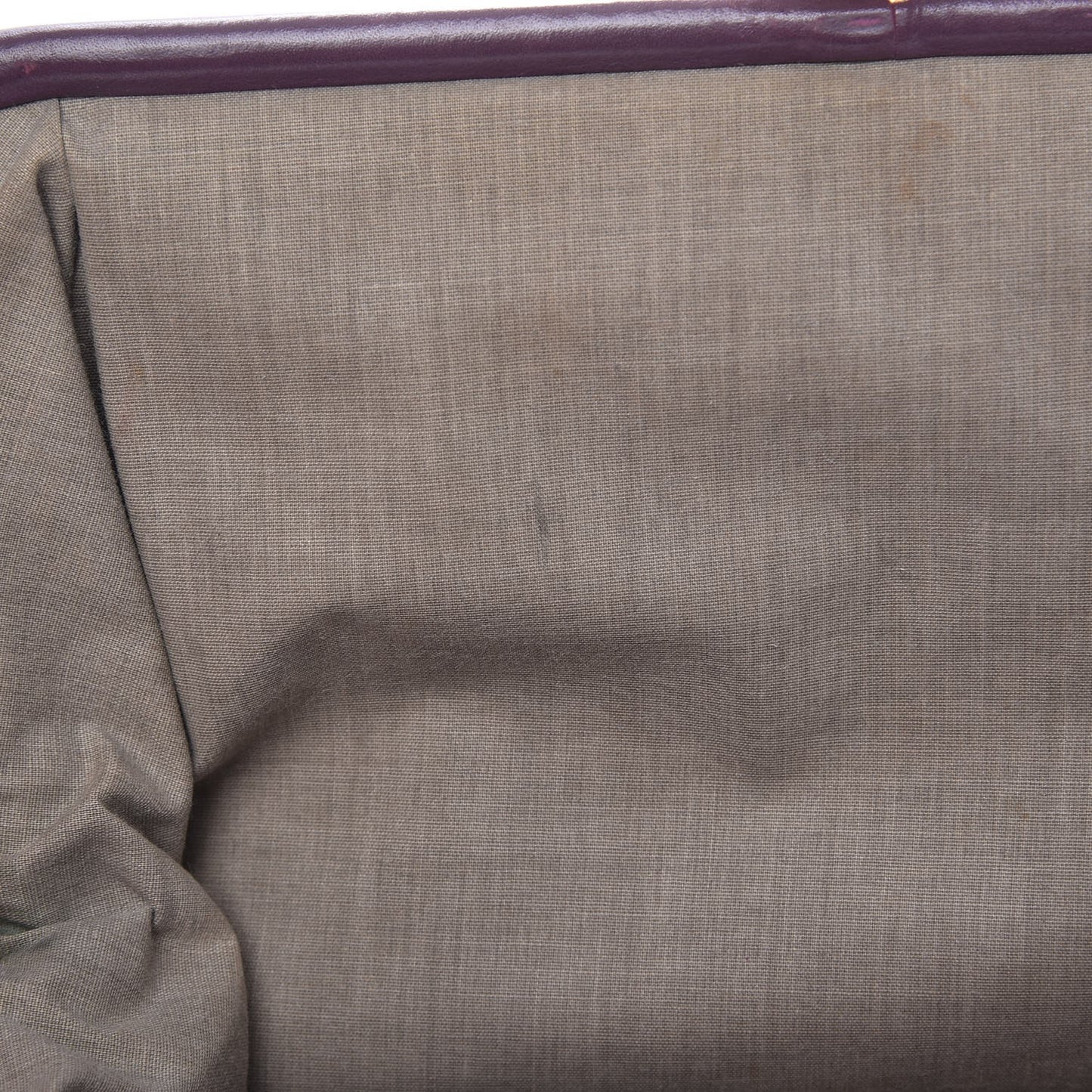 Calfskin Quilted Stam Purple