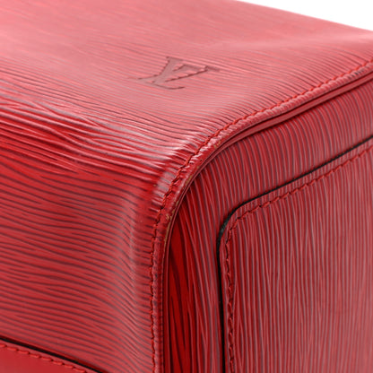 Louis Vuitton Epi Speedy 30 Castillan Red 10 of 13
