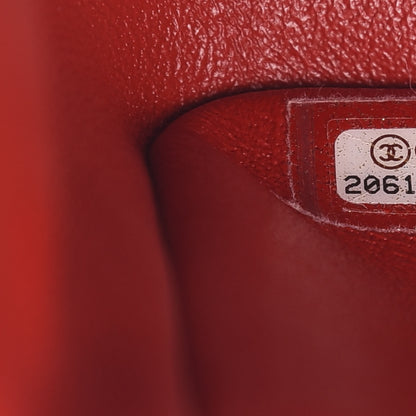 Chanel Lambskin Quilted Jumbo Double Flap Red 6 of 12