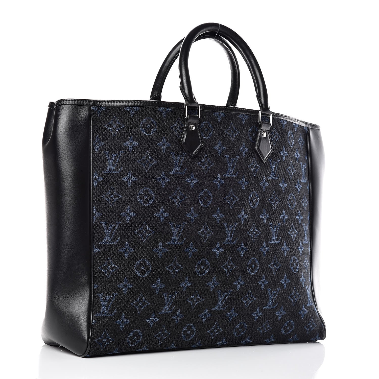 Louis Vuitton Jacquard Monogram Grand Sac Cobalt 3 of 8