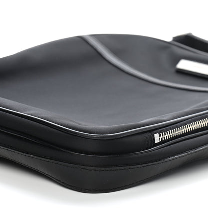 Burberry Nylon Zip Top Messenger Bag Black 6 of 8