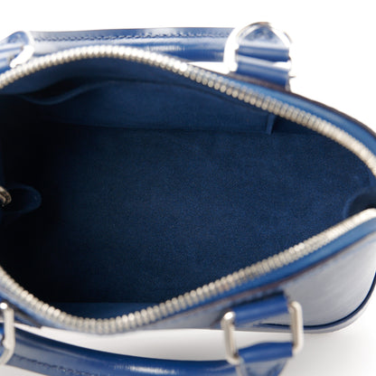 Louis Vuitton Epi Alma BB Indigo 5 of 10