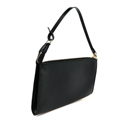 Louis Vuitton Epi Pochette Accessories 24 Black 3 of 10