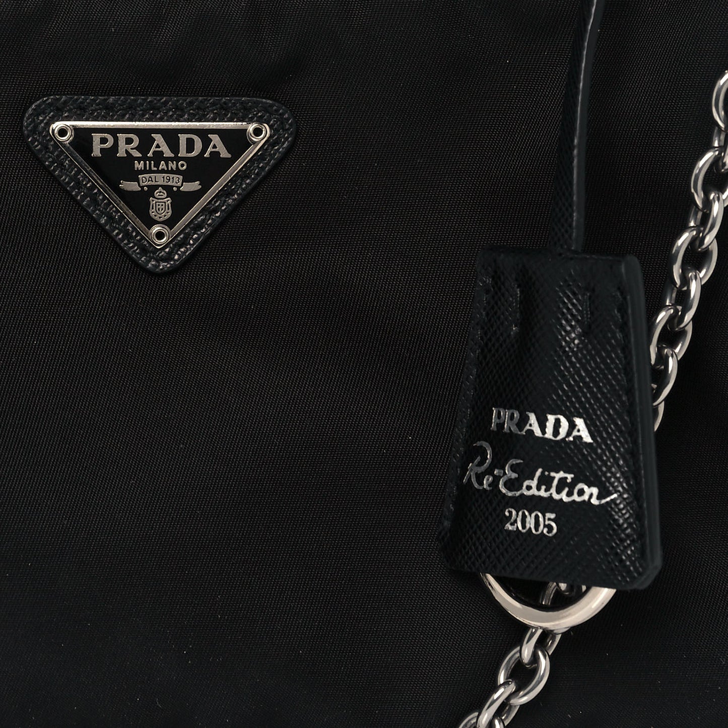 Nylon Re-Edition 2005 Shoulder Bag Black
