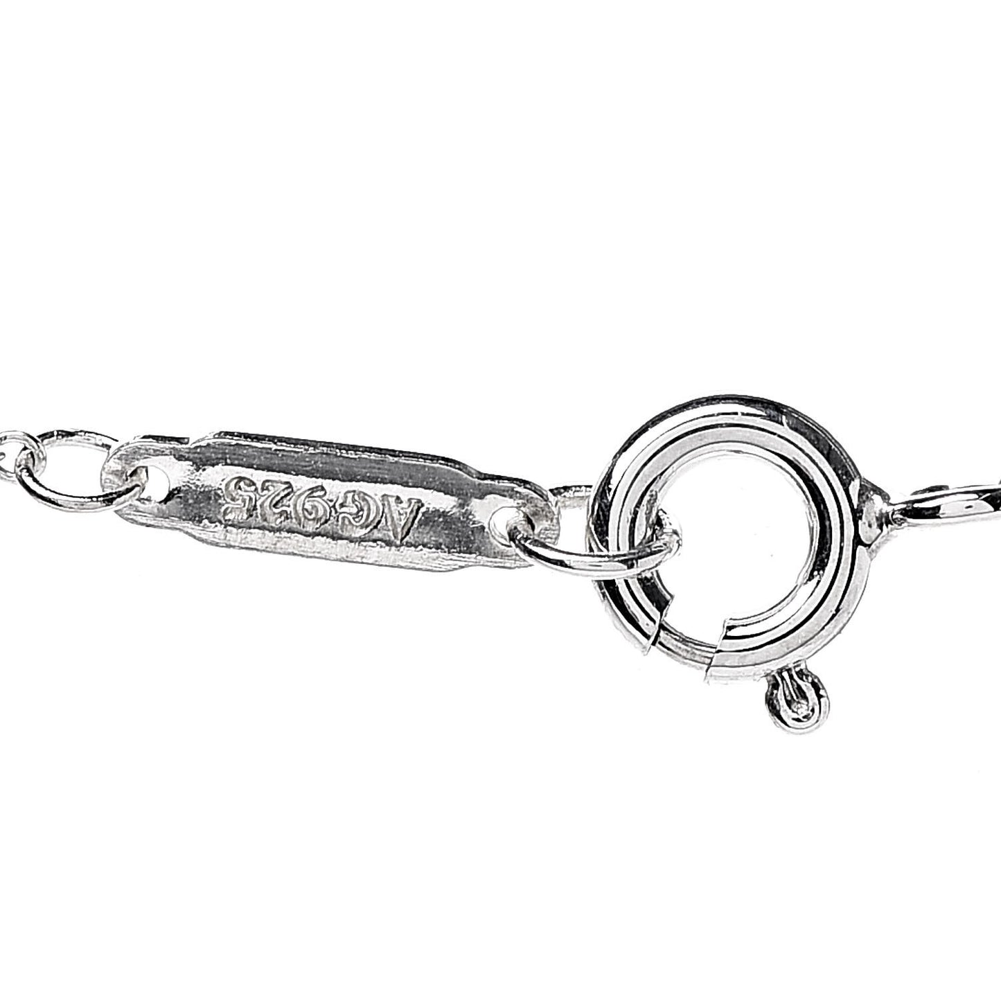 Sterling Silver Twist Knot Pendant Necklace