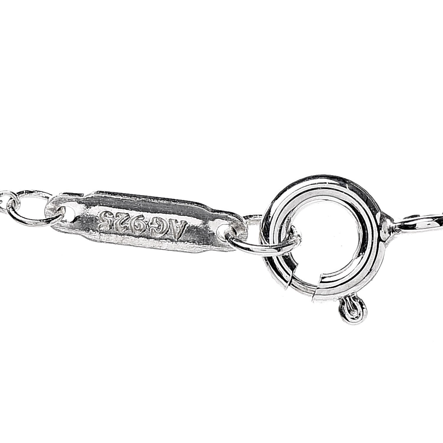 Tiffany Sterling Silver Twist Knot Pendant Necklace 5 of 6