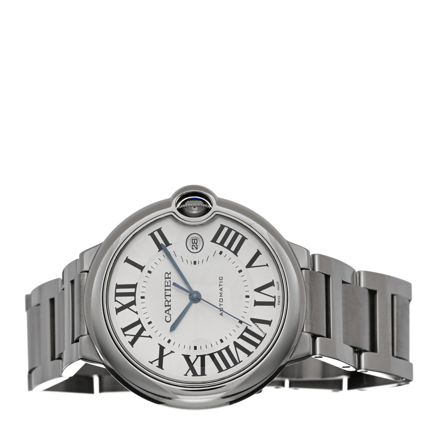 Stainless Steel 42mm Ballon Bleu De Cartier Automatic Watch