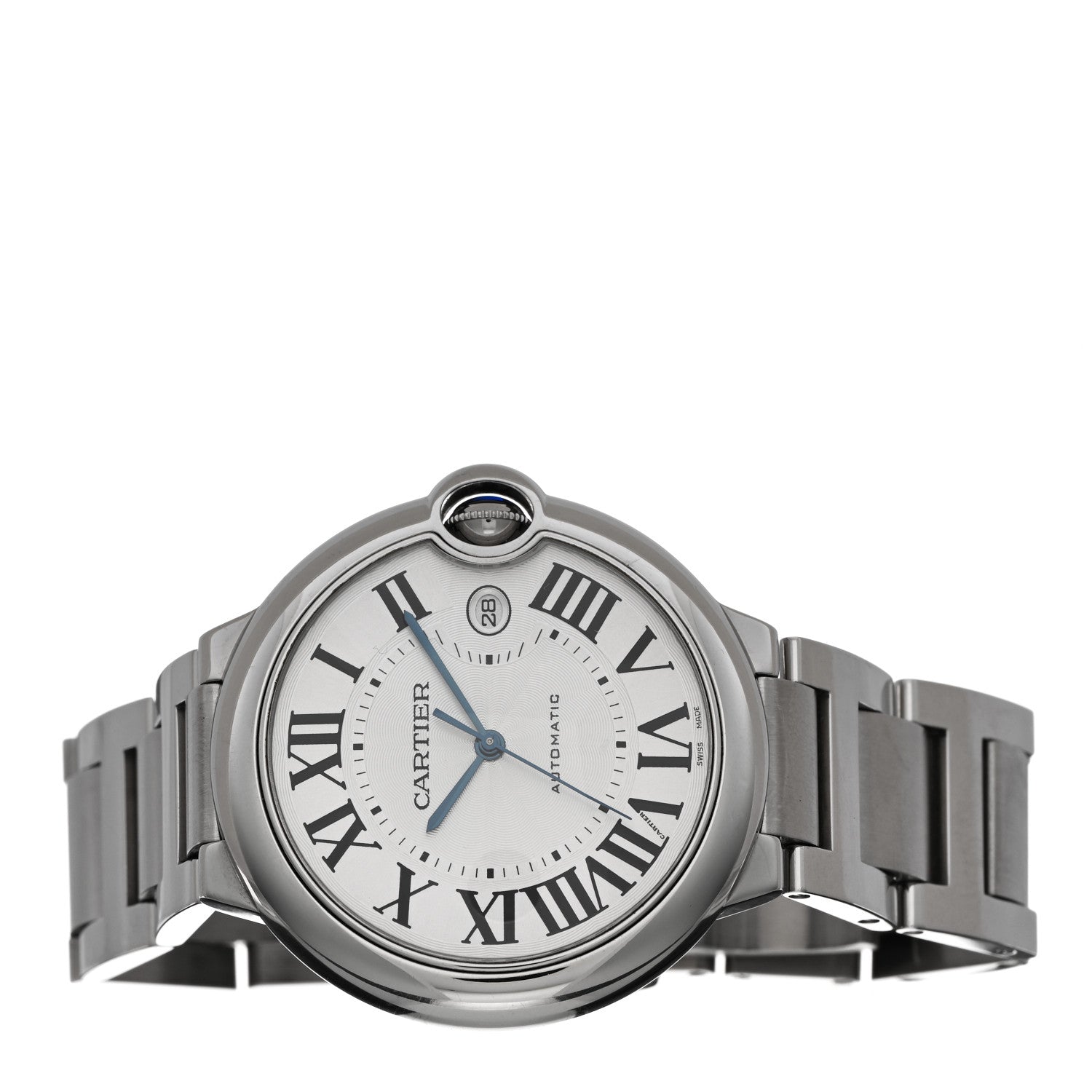 Cartier Stainless Steel 42mm Ballon Bleu De Cartier Automatic Watch 2 of 5