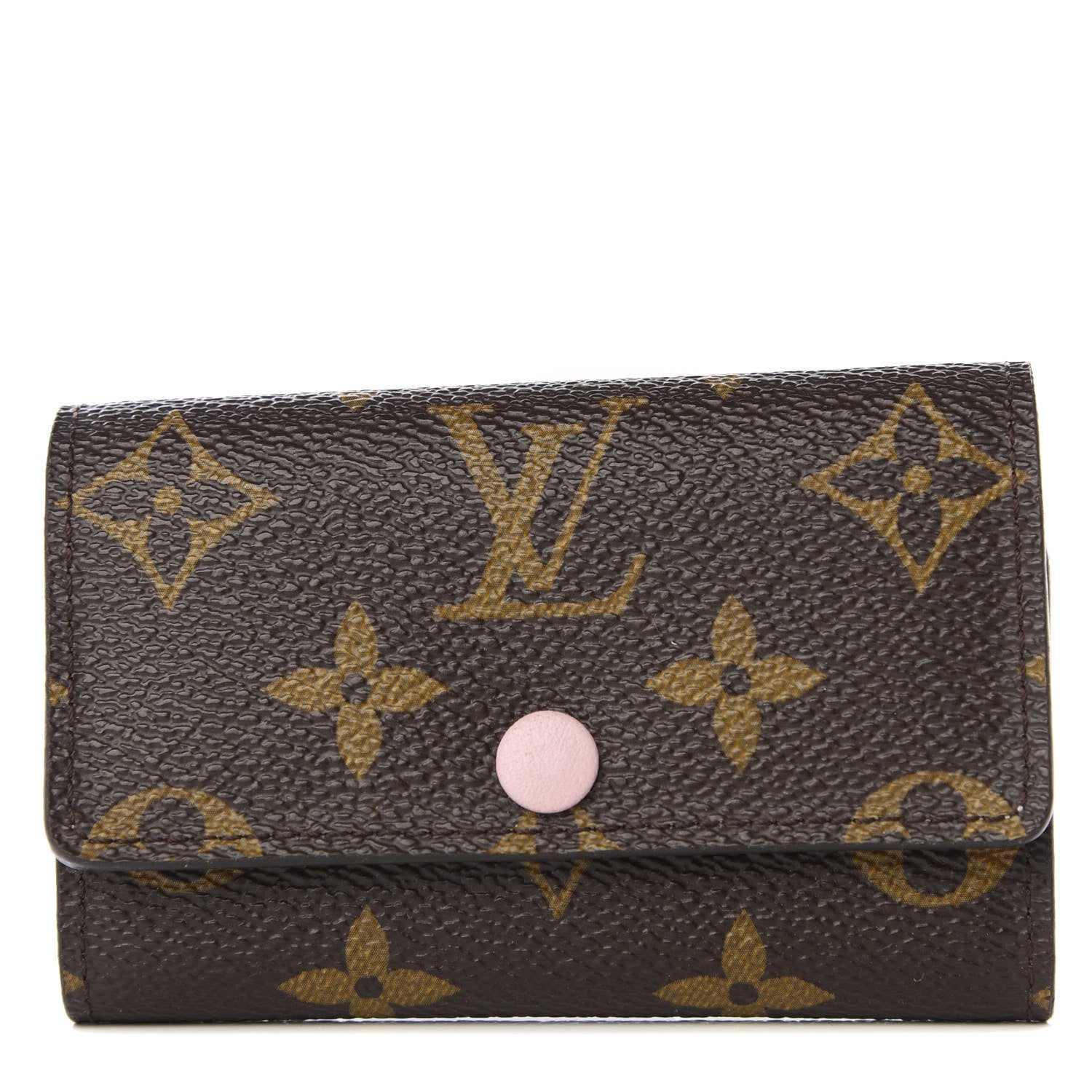 Louis Vuitton Monogram Multicles 6 Key Holder Rose Ballerine 1 of 7