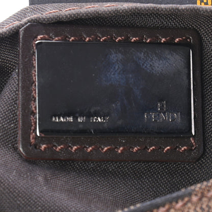 Fendi Zucca Buckle Shoulder Bag Tobacco 5 of 7