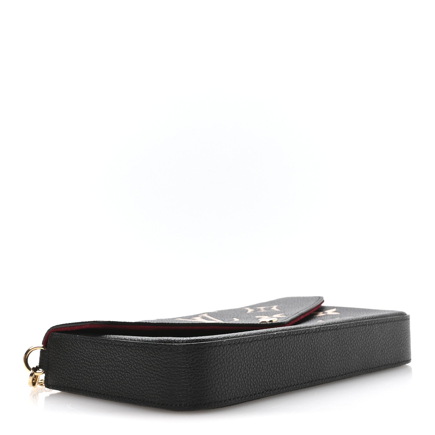 Louis Vuitton Empreinte Monogram Giant Felicie Pochette Black Beige 5 of 11