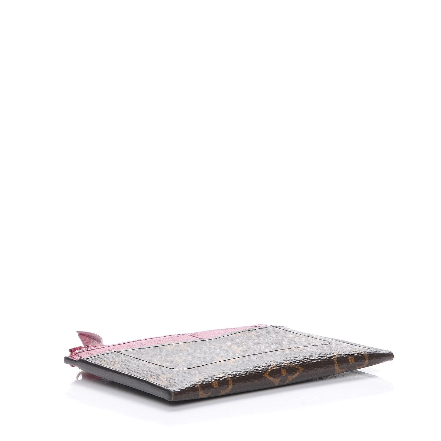 Monogram Zipped Card Holder