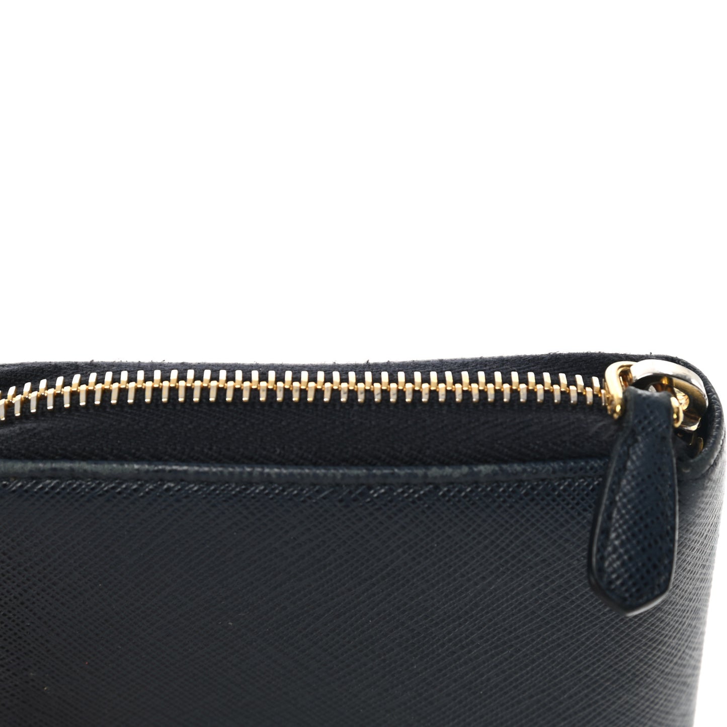 Saffiano Metal Large Zip Around Travel Wallet Baltico