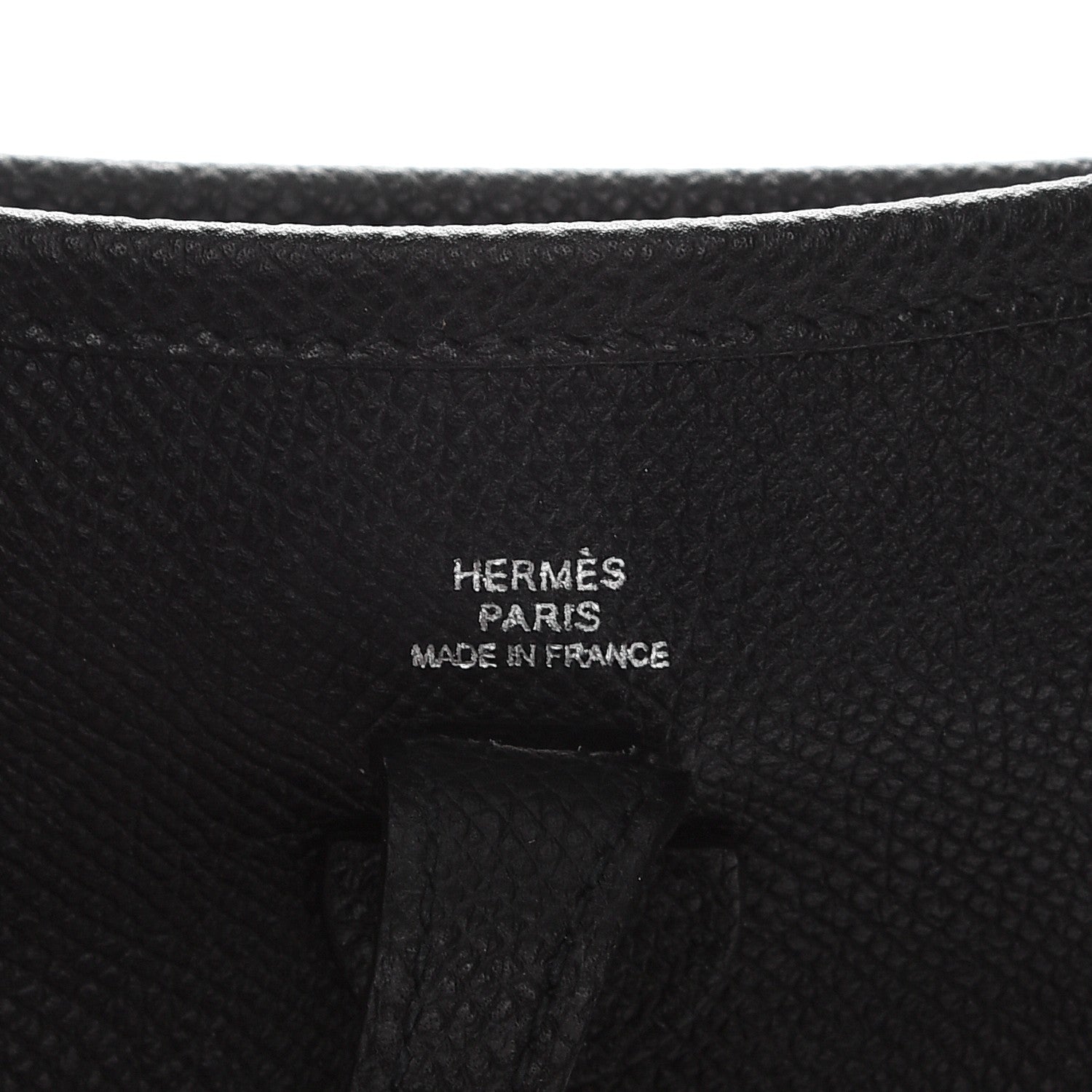Hermes Epsom Evelyne TPM Black 8 of 9