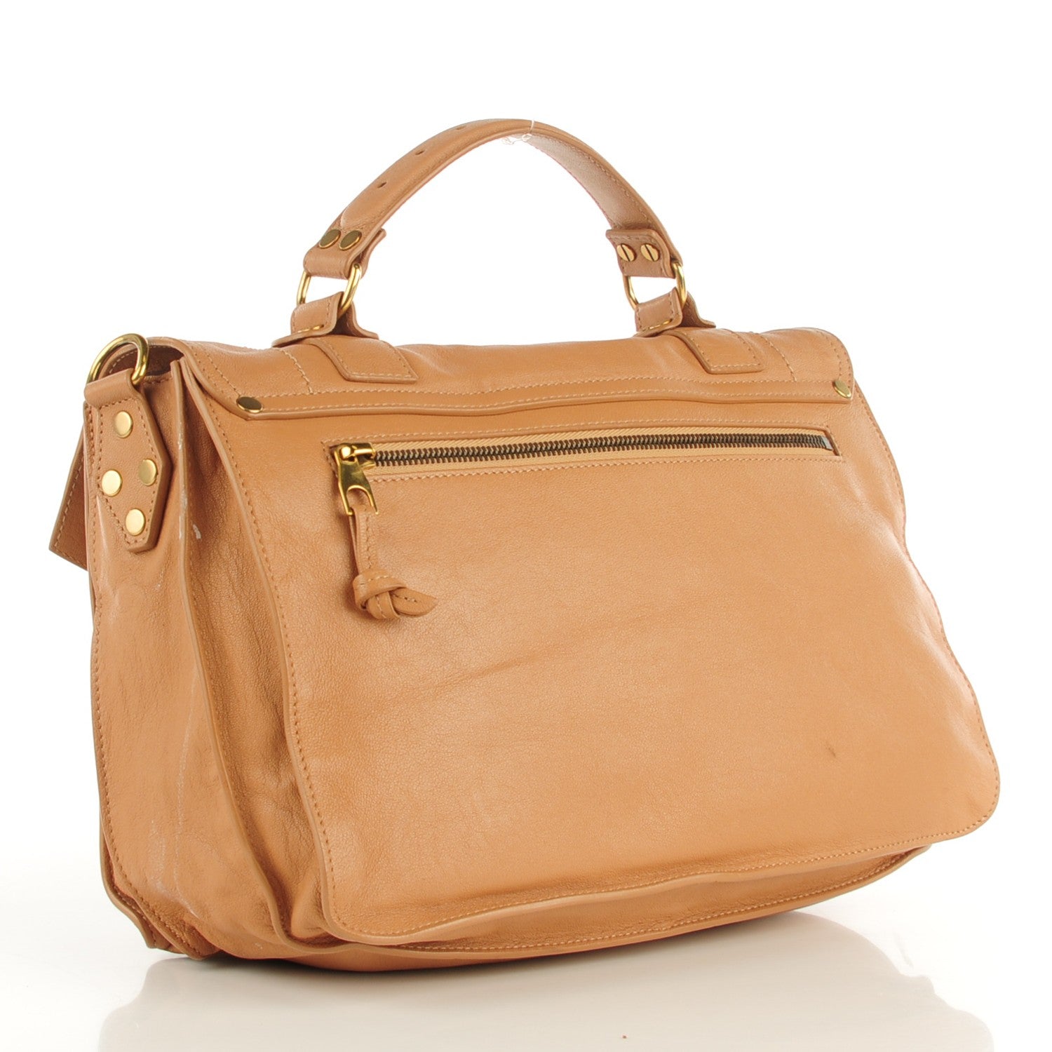 Proenza Schouler Lambskin Medium PS1 Satchel Sahara 5 of 11