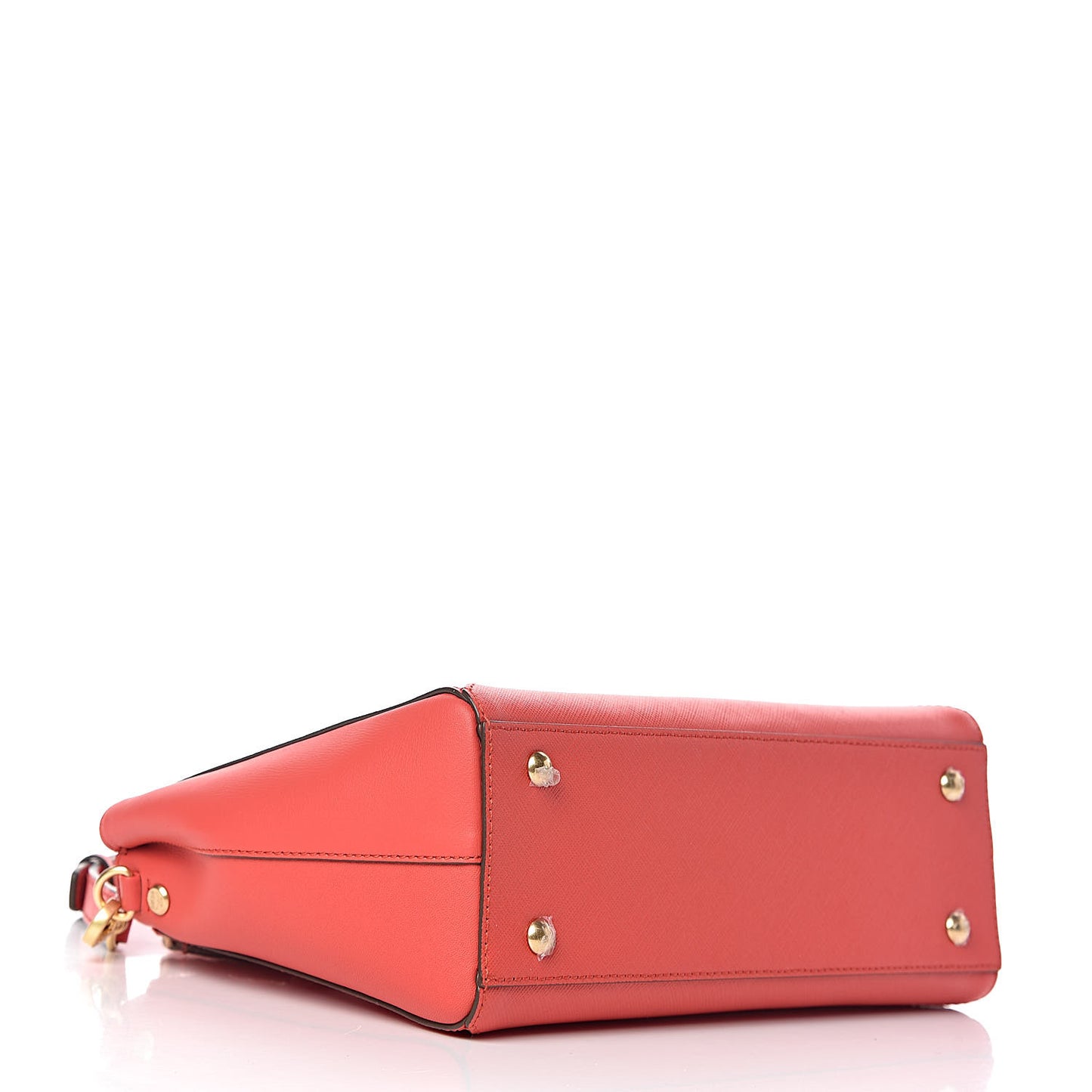 Saffiano Nuovo Tote Hot Coral