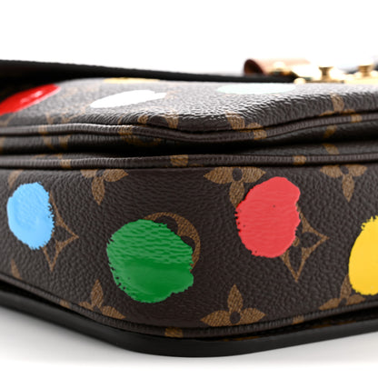Louis Vuitton LV x YK Monogram Painted Dots Pochette Métis 8 of 10