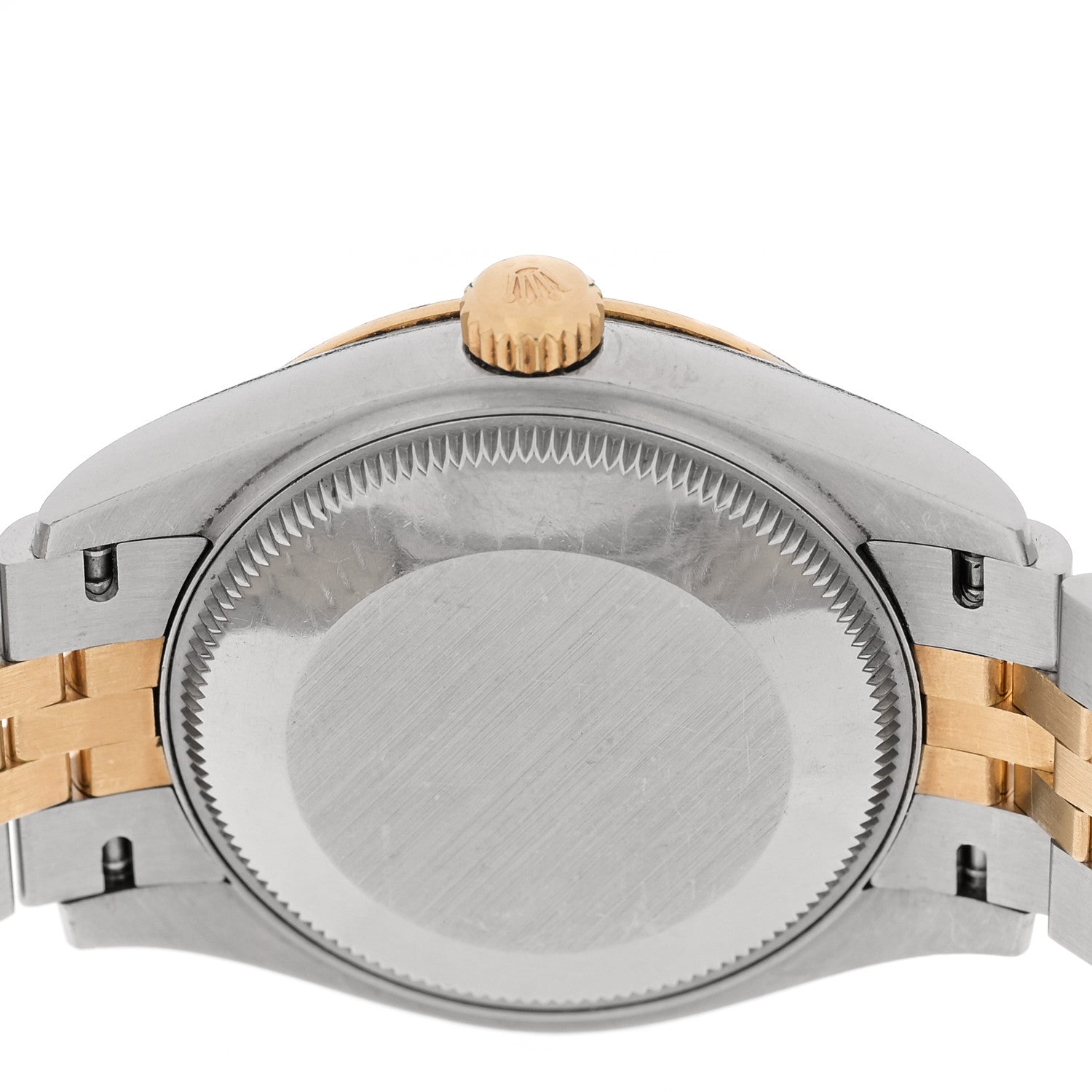 Rolex Stainless Steel 18K Yellow Gold 31mm Oyster Perpetual Datejust Watch White Roman 278273 4 of 5