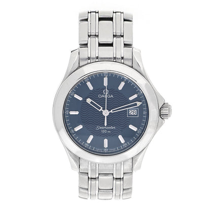 Omega Stainless Steel 36mm Seamaster 120M Quartz Watch Blue 2511.81 1 of 4