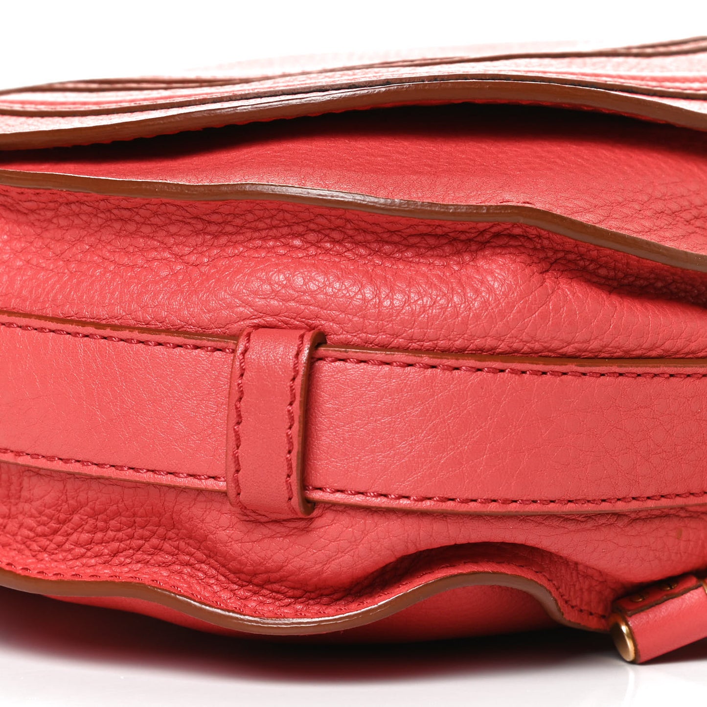 Calfskin Medium Marcie Round Crossbody Bag Paradise Pink