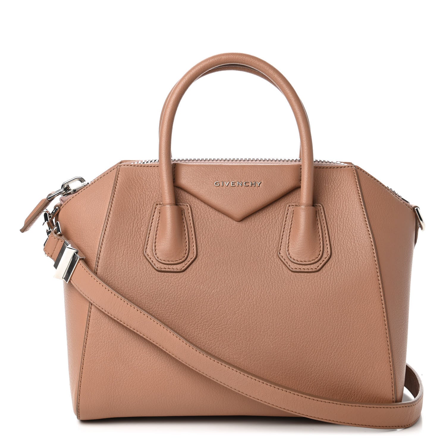 Givenchy Sugar Goatskin Small Antigona Old Pink 1 of 9