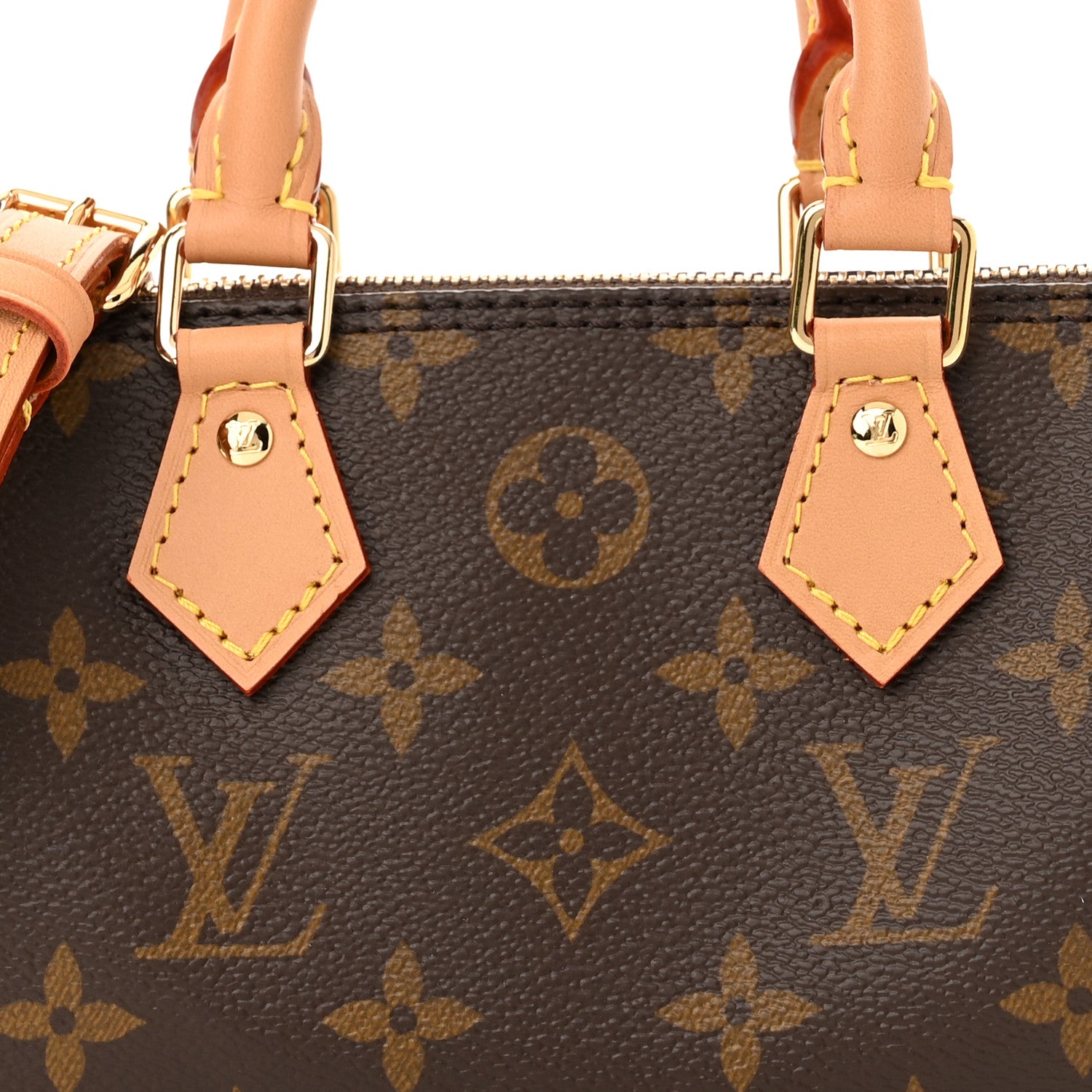 Louis Vuitton Monogram Nano Speedy Bandouliere 8 of 10
