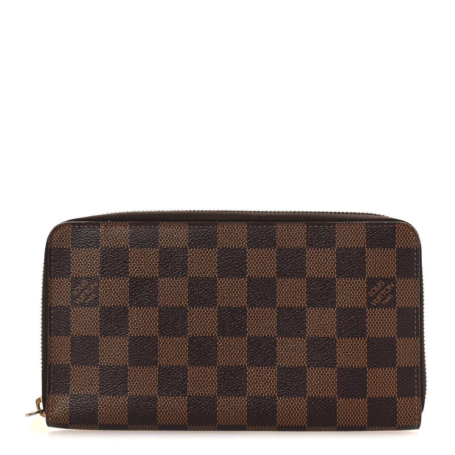 Louis Vuitton Damier Ebene Zippy Organizer Wallet 1 of 9
