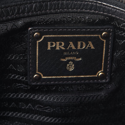 Prada Vitello Daino Tote Nero Black 6 of 8