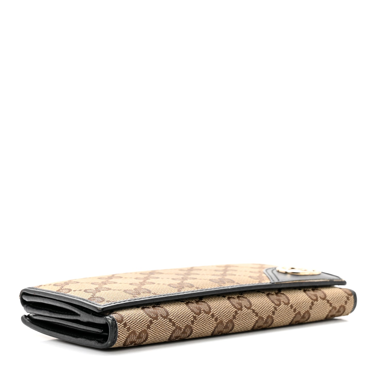 Monogram New Britt Continental Wallet Dark Brown