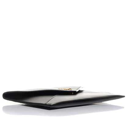 Prada Box Calfskin Envelope Wallet Black Fuoco 4 of 10