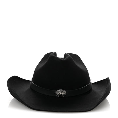 Louis Vuitton Felt Western Hat M Black 3 of 9