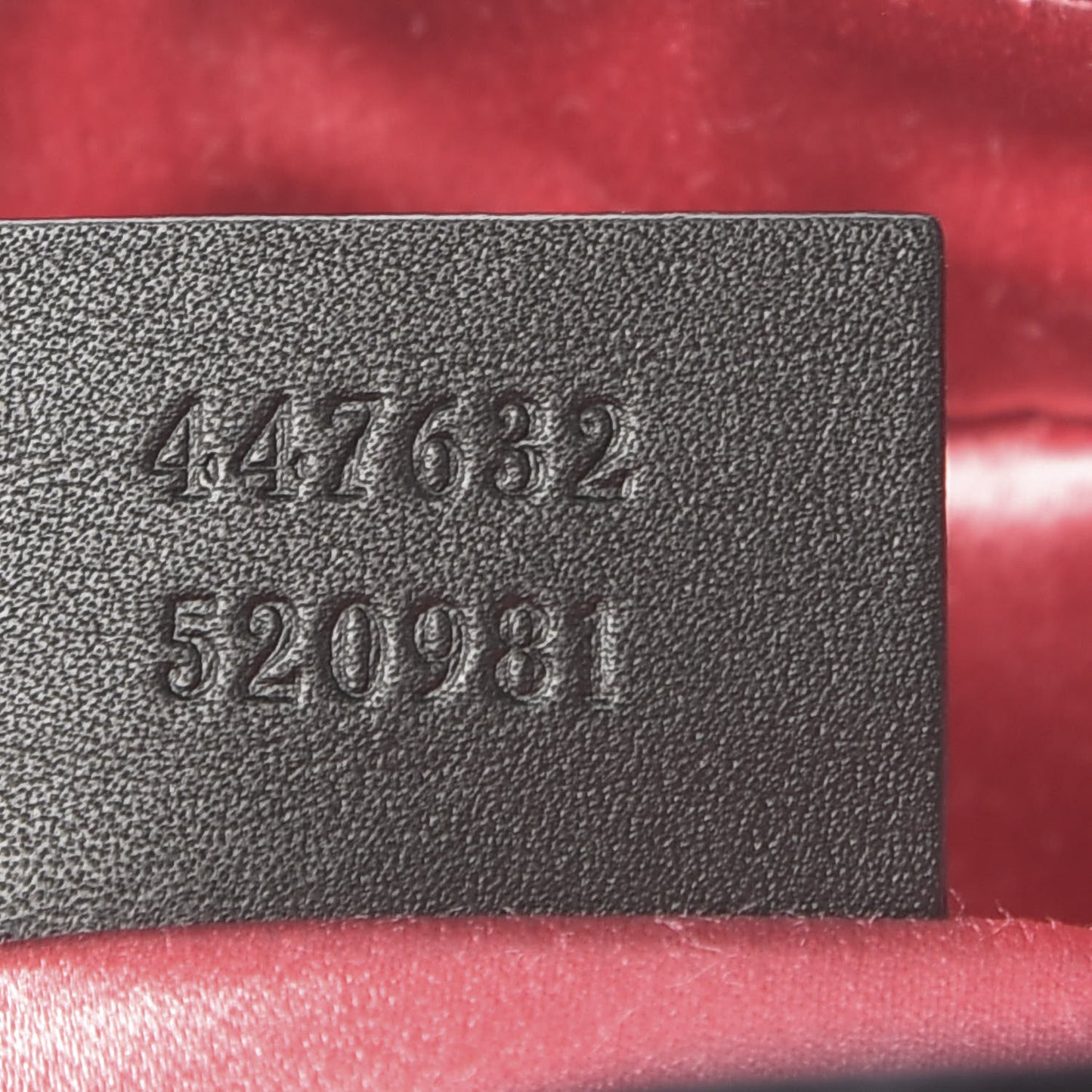 Velvet Matelasse Small GG Marmont Chain Shoulder Bag Black