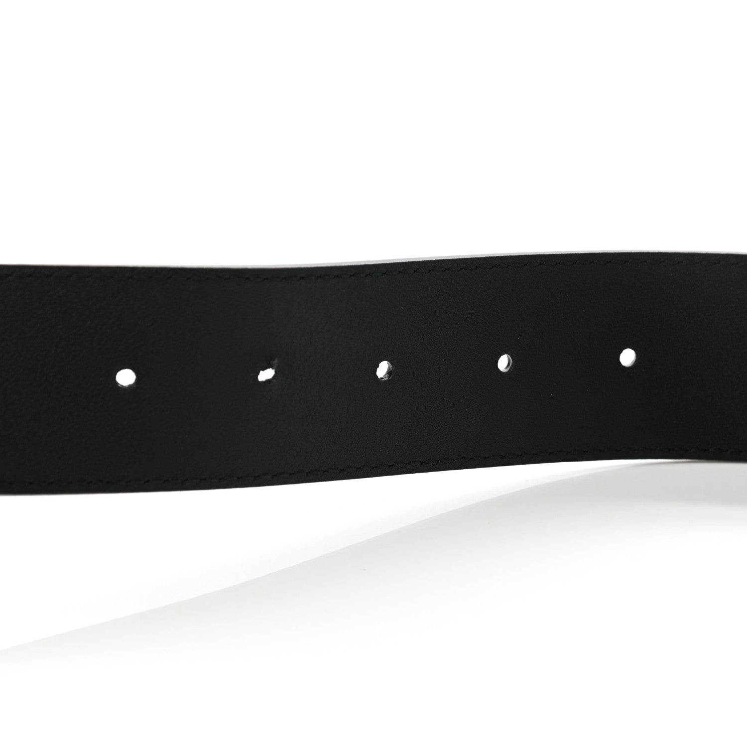 Gucci Moon Calfskin Torchon Double G 40mm Belt 85 34 Black 6 of 6