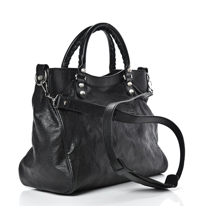 Balenciaga Agneau Giant 12 Silver Hardware Velo Black 2 of 10