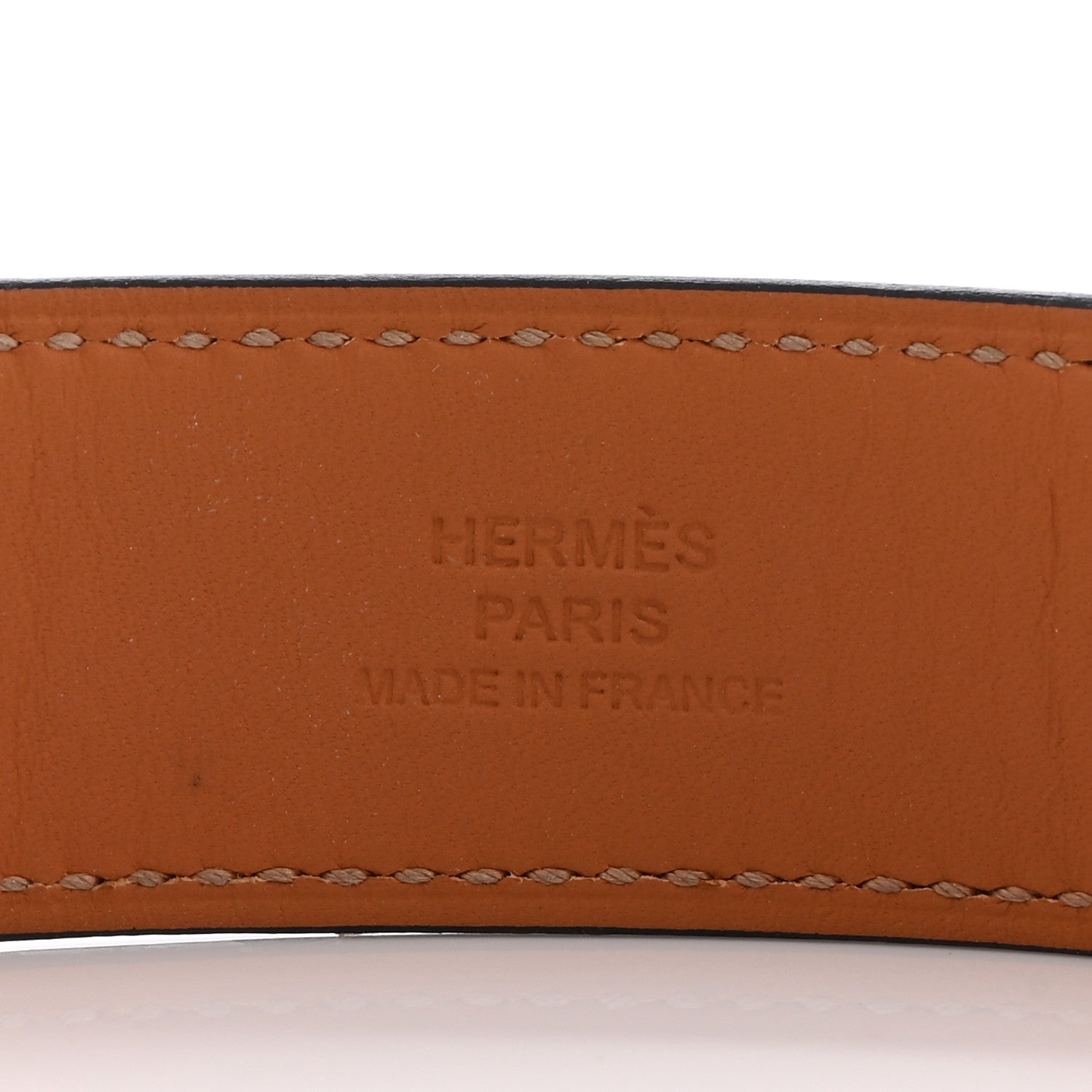 Hermes Epsom Collier de Chien CDC 24 Bracelet T2 Bleu Saphir 4 of 8