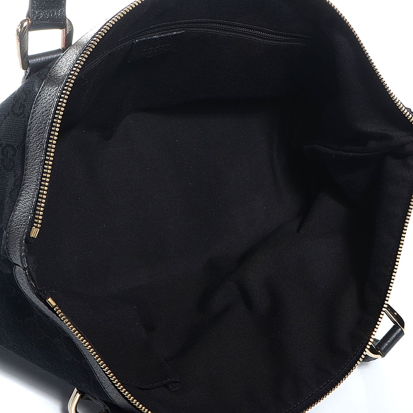 Monogram Medium Abbey Shoulder Bag Black