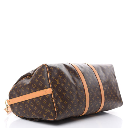 Louis Vuitton Monogram Keepall Bandouliere 55 4 of 16