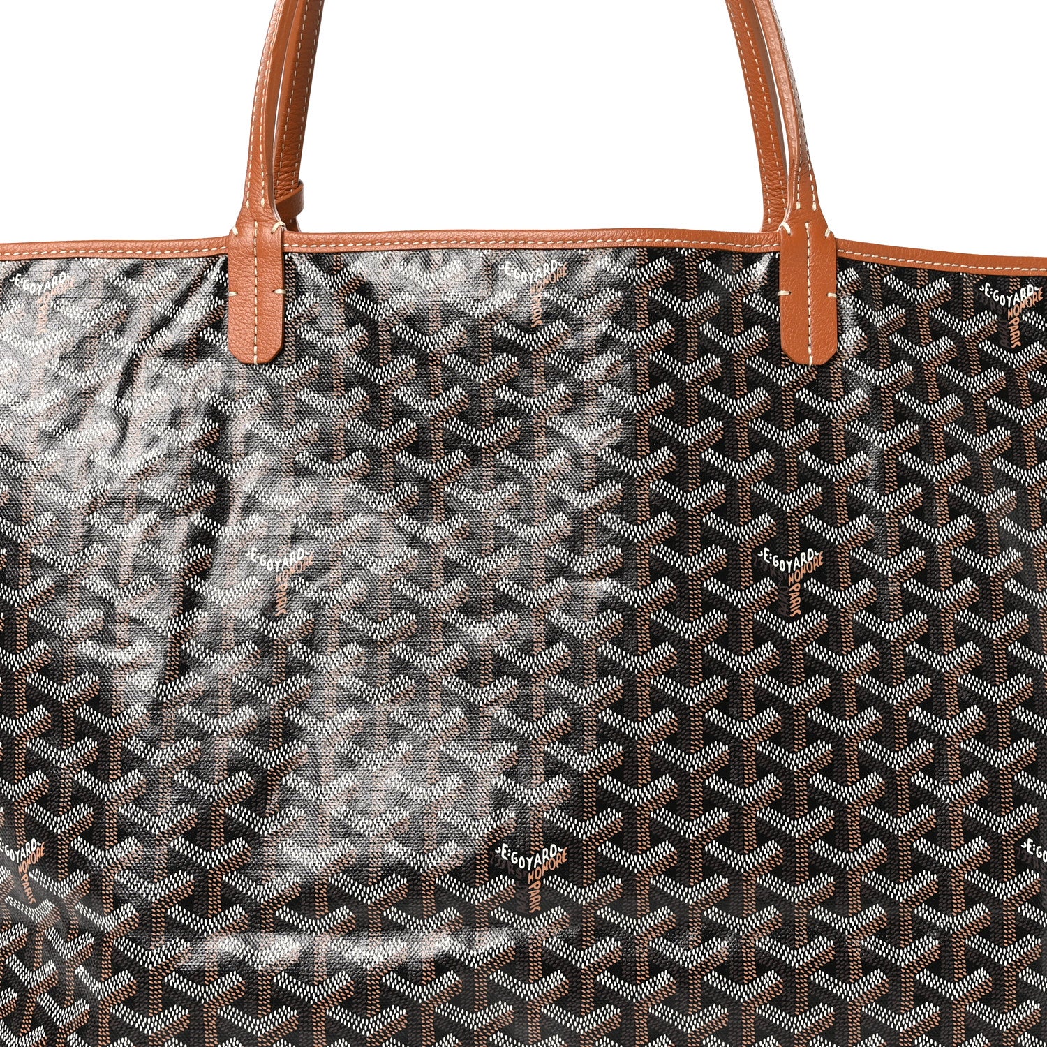 Goyard Goyardine Saint Louis GM Black Gold 9 of 11