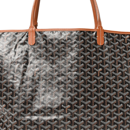 Goyard Goyardine Saint Louis GM Black Gold 9 of 11