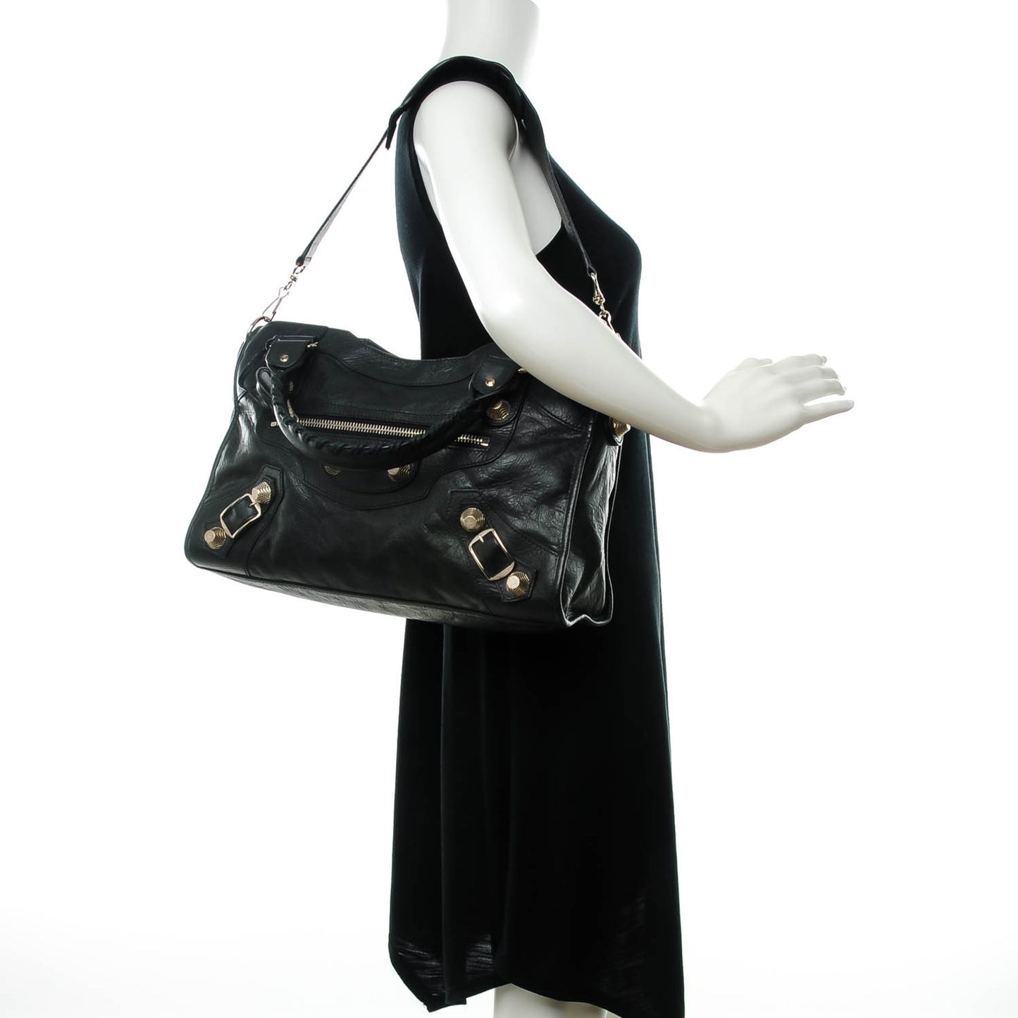 Agneau Giant 21 Silver Hardware City Black