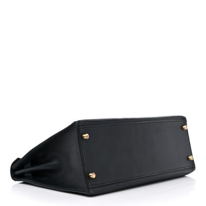 Hermes Box Kelly Sellier 32 Black 4 of 20
