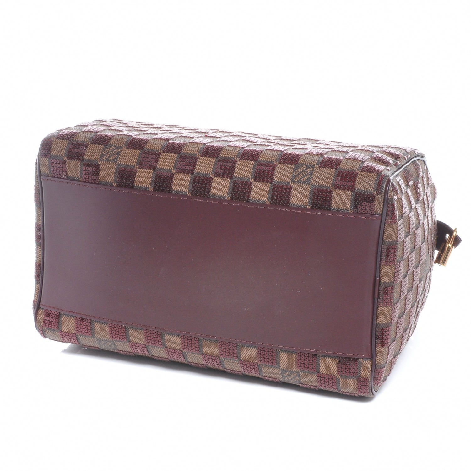 Louis Vuitton Damier Paillettes Speedy 30 Rouge 4 of 7
