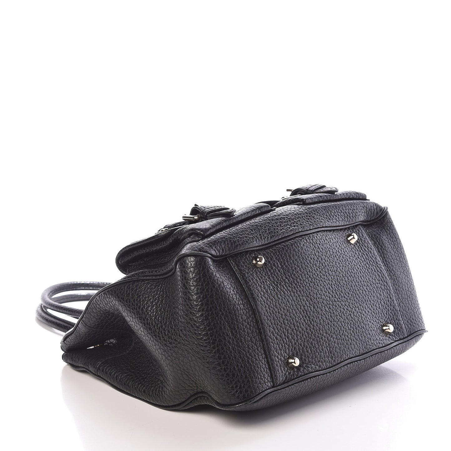 Heritage Grain Front Pocket Tote Black