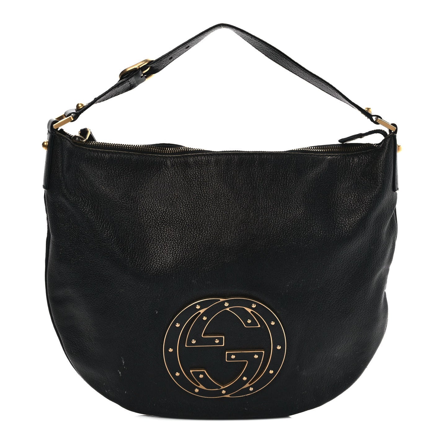 Calfskin Small Blondie Hobo Black