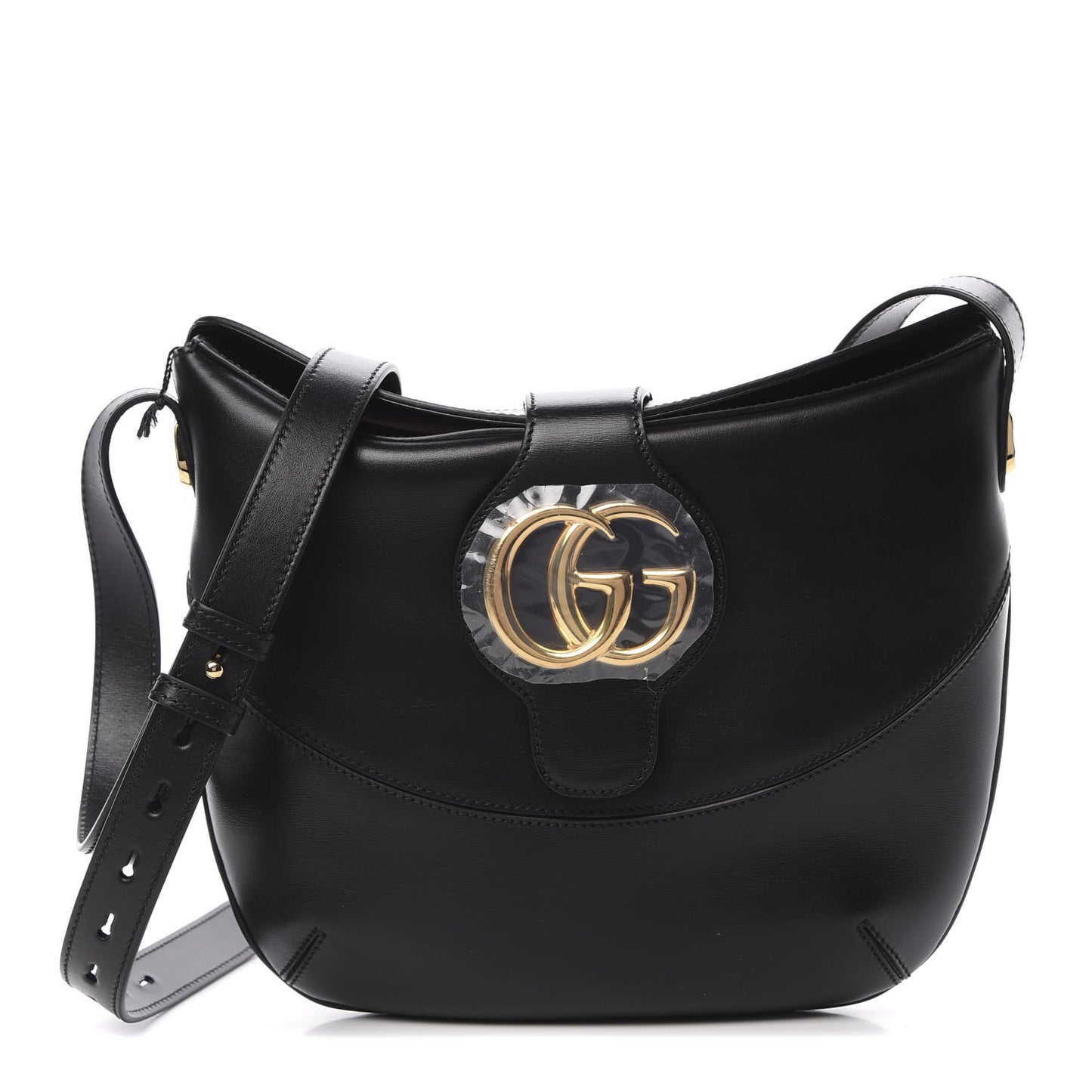 Calfskin Medium Arli Shoulder Bag Black