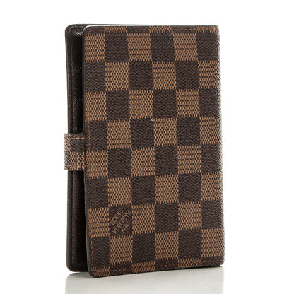 Louis Vuitton Damier Ebene Small Ring Agenda Cover 3 of 6